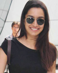 Shraddha Kapoor spotted at the international airport in Mumbai