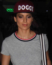 Kangana Ranaut spotted at airport