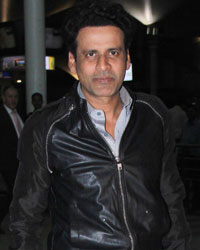 Manoj Bajpai snapped at airport