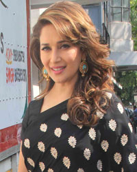 Madhuri Dixit snapped at Famous Studio