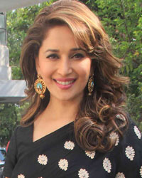 Madhuri Dixit snapped at Famous Studio