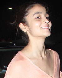 Alia Bhatt spotted at Juhu PVR