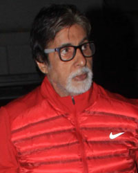 Amitabh Bachchan spotted at Juhu PVR