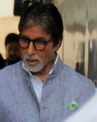 Amitabh Bachchan spotted at Juhu