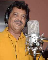 Udit Narayan records a song for film 'Anna'