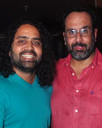 Brijesh Shandilya and Anand Rai during the premiere of 'Tanu Wed Manu Returns'at PVR, Juhu