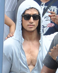 Tiger Shroff spotted at Mehboob Studio