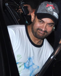 Aamir Khan spotted at Lightbox