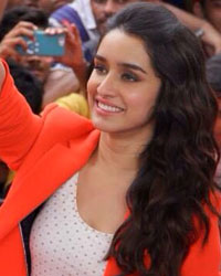 Shraddha Kapoor during the promotional event of 'ABCD 2' in Ahmedabad