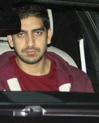 Ayan Mukherjee snapped at his residence in bandra