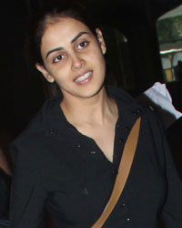 Genelia D Souza at international airport