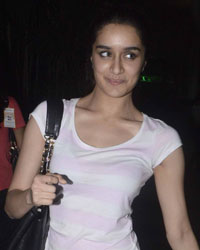 Shraddha Kapoor in dancing mood at domestic airport