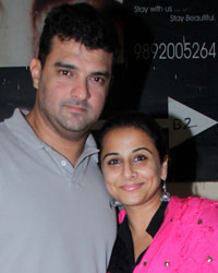 Siddharth Roy Kapur and Vidya Balan