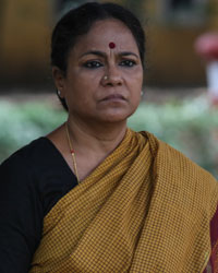 Seema Biswas on the sets of Short Film 'Holding Back'