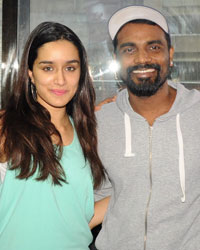 Shraddha Kapoor at song recording for ABCD 2