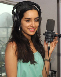 Shraddha Kapoor at song recording for ABCD 2