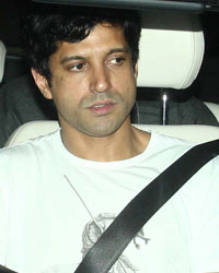 Farhan Akhtar snapped Aamir Khan's house