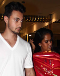 Aayush Sharma and Arpita Khan