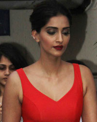 Sonam Kapoorsnapped at Mehboob studio, Bandra