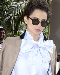 Kangana Ranaut snapped at airport