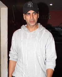 Akshay Kumar at Juhu PVR Mumbai