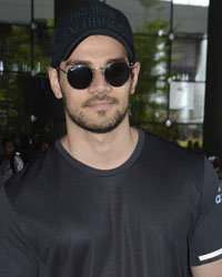 Sooraj Pancholi at Mumbai Airport