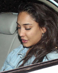 Lisa Haydon at Mumbai Airport