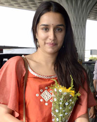 Shradha Kapoor at Mumbai airport