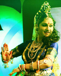 Gracy Singh performs at the Maha Kumbh Mela, Ujjain