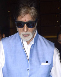 Amitabh Bachchan at Mumbai Airport