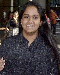 Arpita Khan at Mumbai Airport