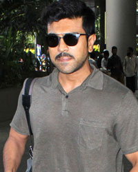 Ram Charan at Airport