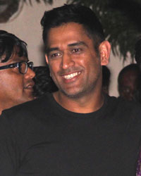 Mahendra Singh Dhoni at Mehboob Studio