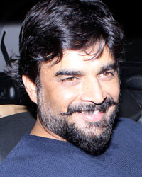 Madhavan and his wife