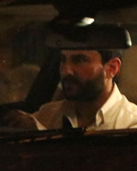 Saif Ali Khan snapped at Bandra during the shoot of his upcoming movie Rangoon