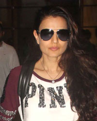 Amisha Patel snapped at airport