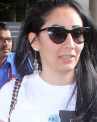 Manyata Dutt snapped at airport