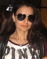 Amisha Patel snapped at airport