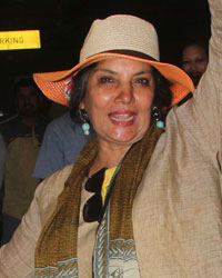 Shabana Azmi snapped at airport