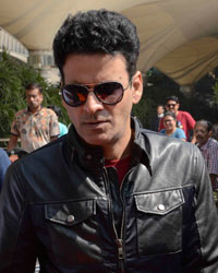 Manoj Bajpayee Snapped at Domestic Airport