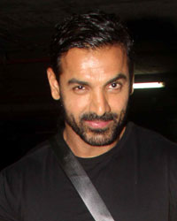 John Abraham snapped at airport