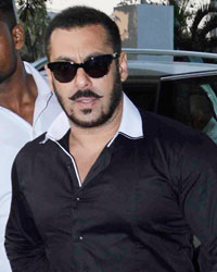 Salman Khan Snapped at Domestic Airport