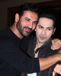 John Abraham and Varun Dhawan promote Dishoom