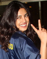 Priyanka Chopra snapped at airport