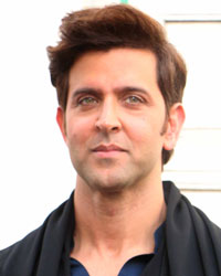 Hrithik Roshan snapped at Mehboob Studio