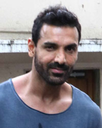 John Abraham snapped a Mehboob studios