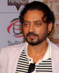 Irrfan Khan promotes his film Madaari at Mithibai college in Mumbai