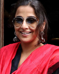 Vidya Balansnapped at Bandra