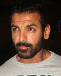 John Abraham snapped at airport