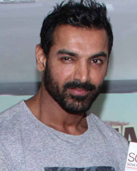 John Abraham poses during the Meet